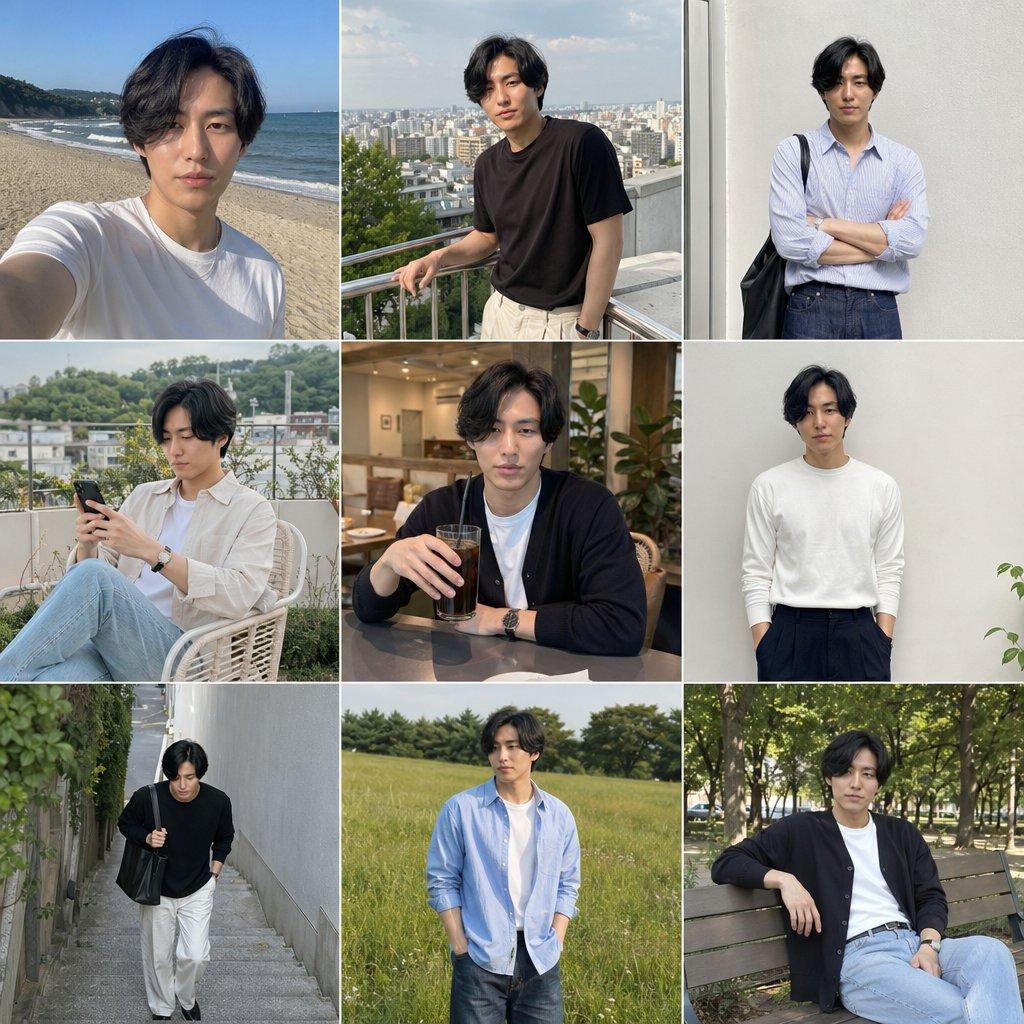 9-Photo Men's Fashion Collage preview image