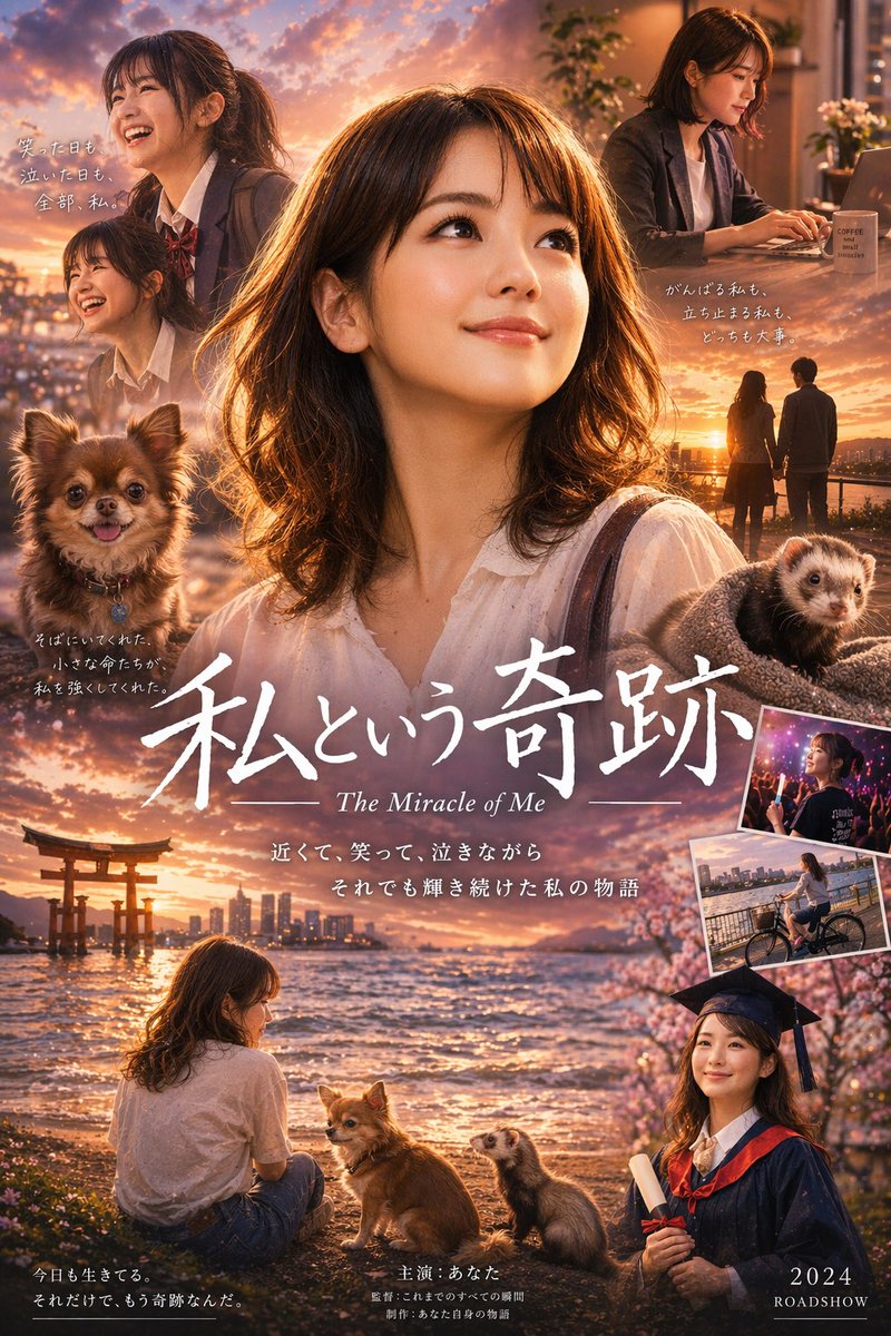 Japanese Drama Collage Film Poster preview image