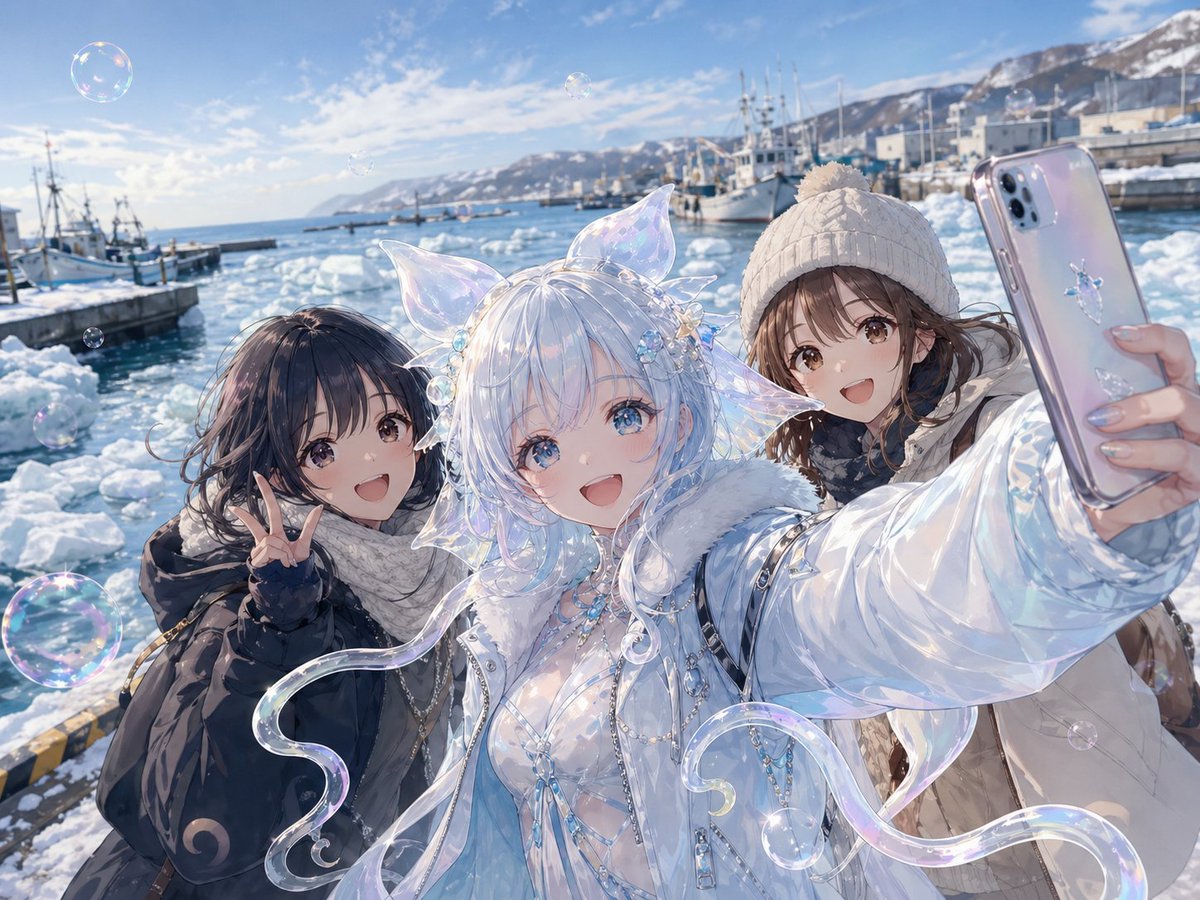Shiretoko Bubble Clione Selfie preview image