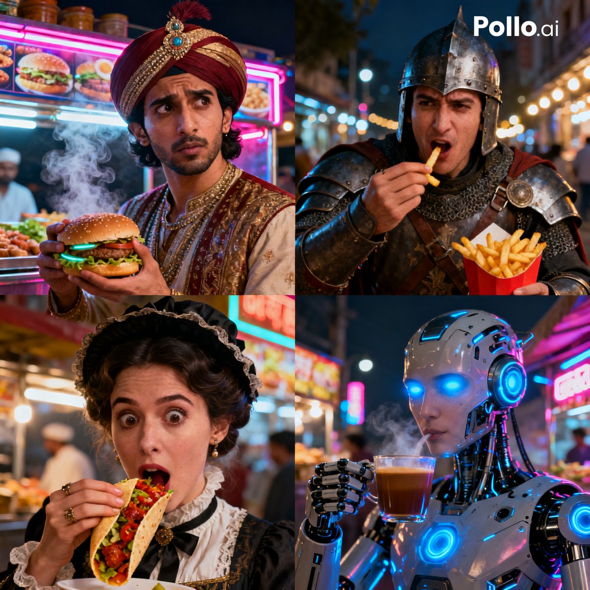 Time Traveler Night Market Grid preview image