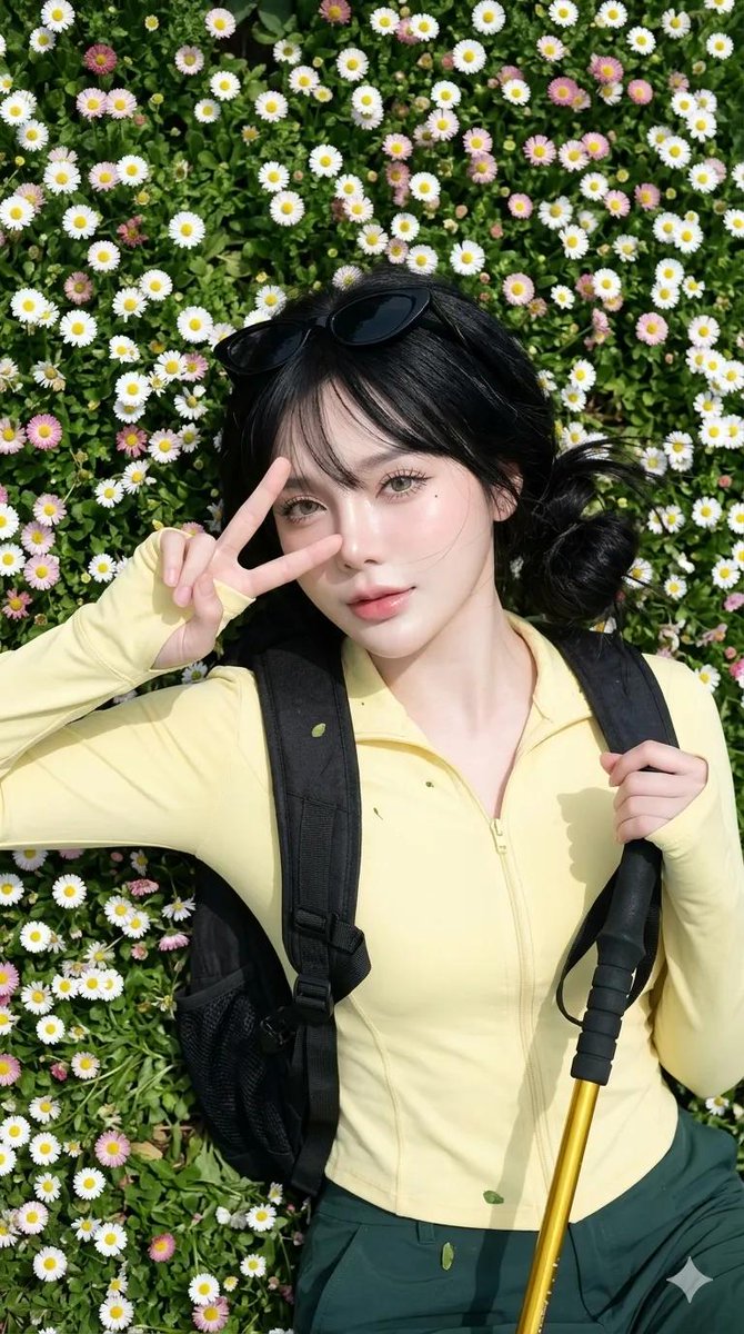 Spring Daisy Field Portrait preview image