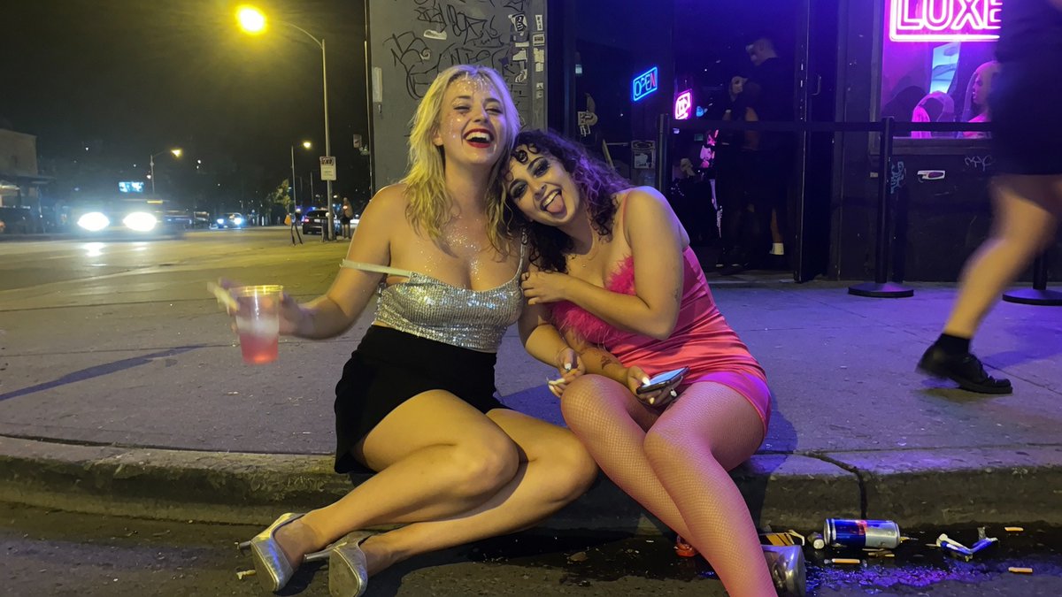 Candid Nightclub Curb Scene preview image