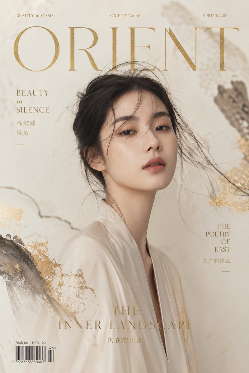 Zen Mode Editorial Magazine Cover preview image