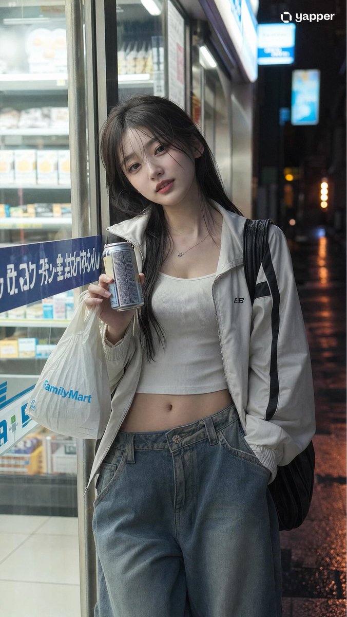 Japanese Girl Urban Night Portrait preview image