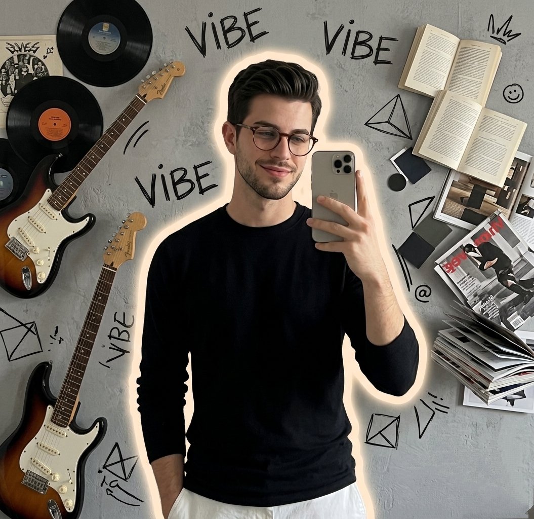 Gen Z Mirror Selfie Collage preview image