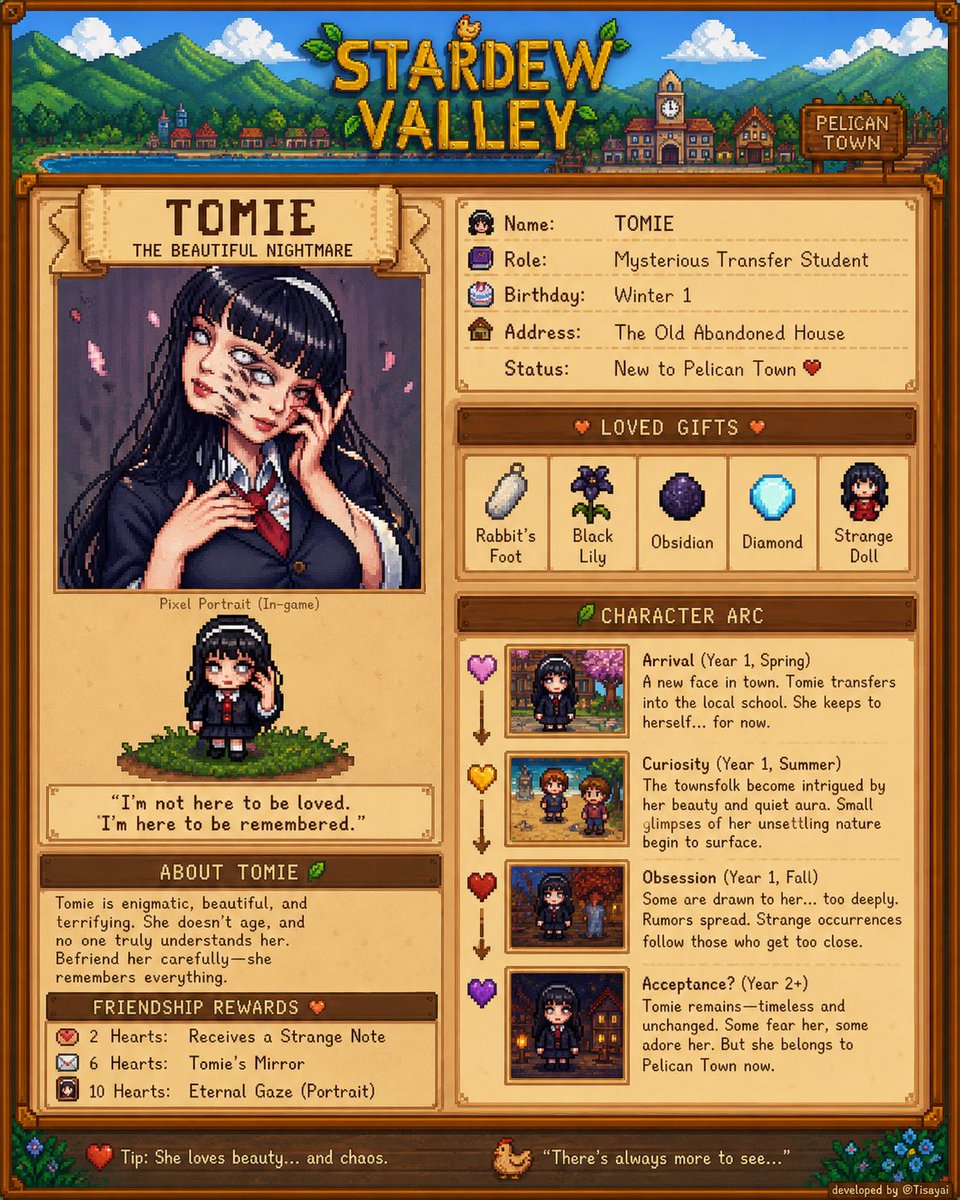 Stardew Valley Character Wiki Poster preview image