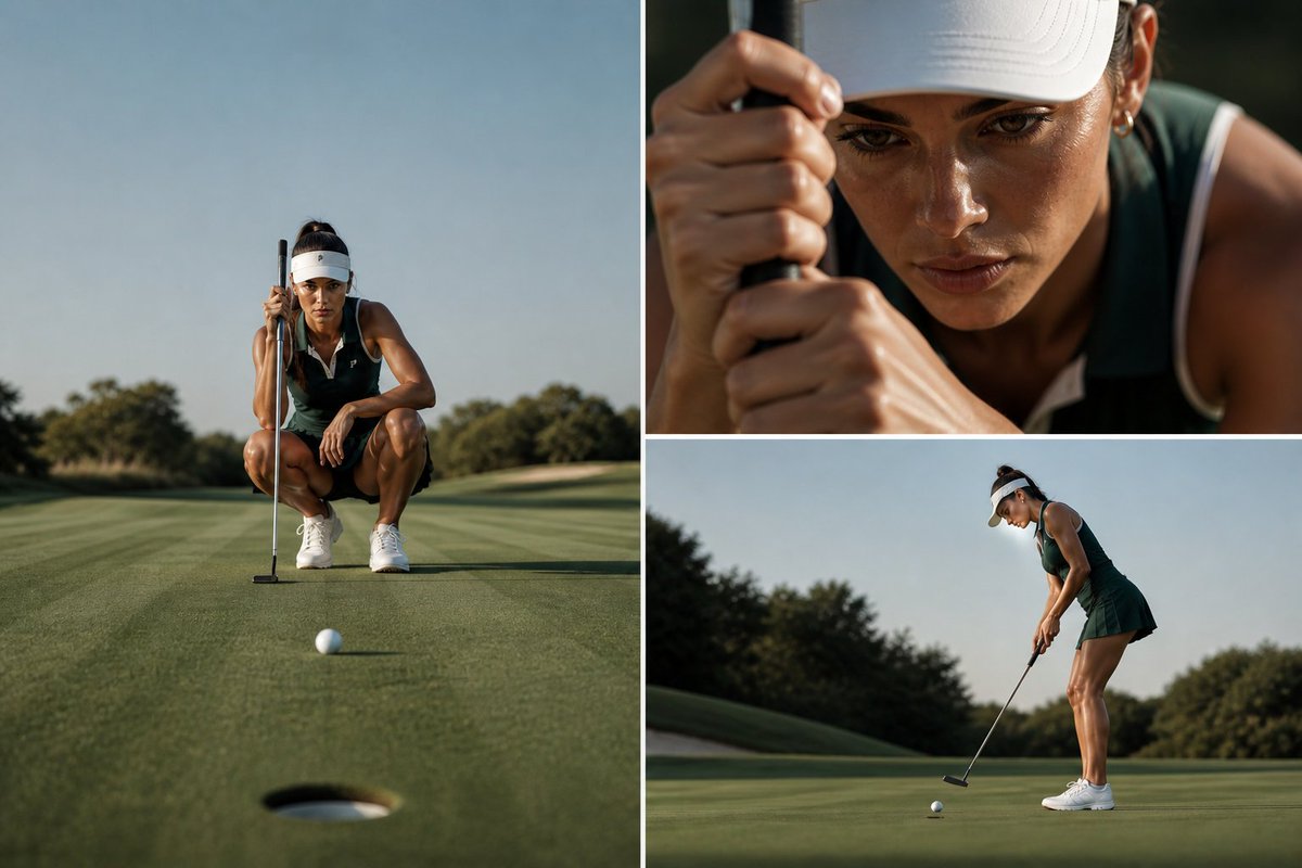 Luxury Golf Editorial Collage preview image