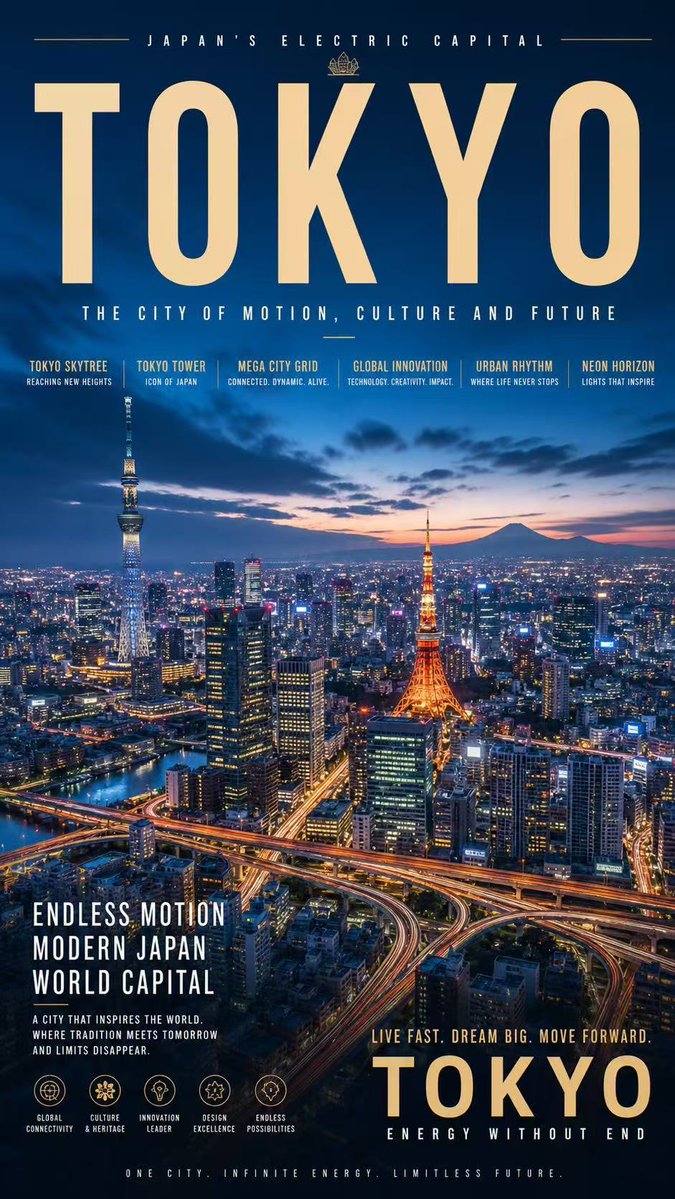 Tokyo Electric Capital Poster preview image