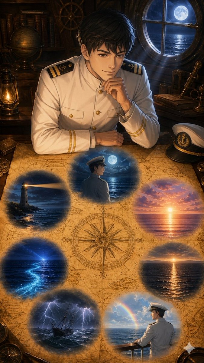 Moonlit Naval Officer Map Visions preview image