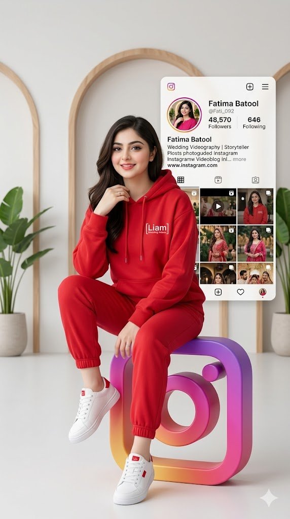 3D Social Media Profile Card preview image