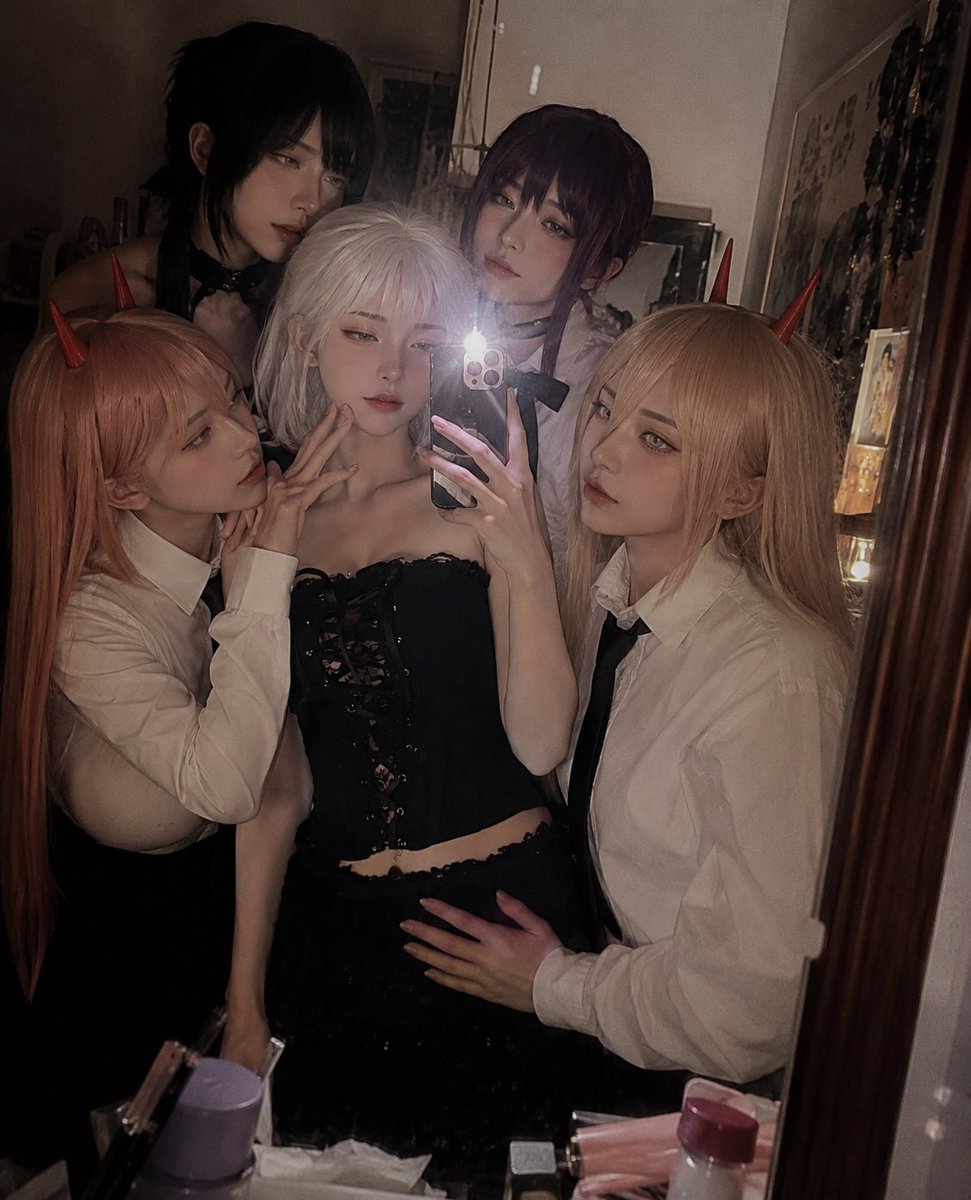 Anime Cosplay Mirror Selfie preview image
