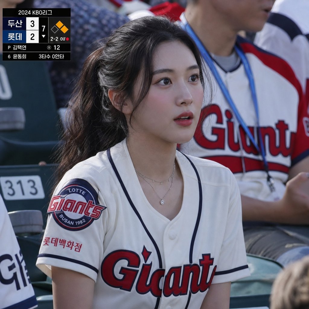 KBO Lotte Giants Broadcast Fan Shot preview image