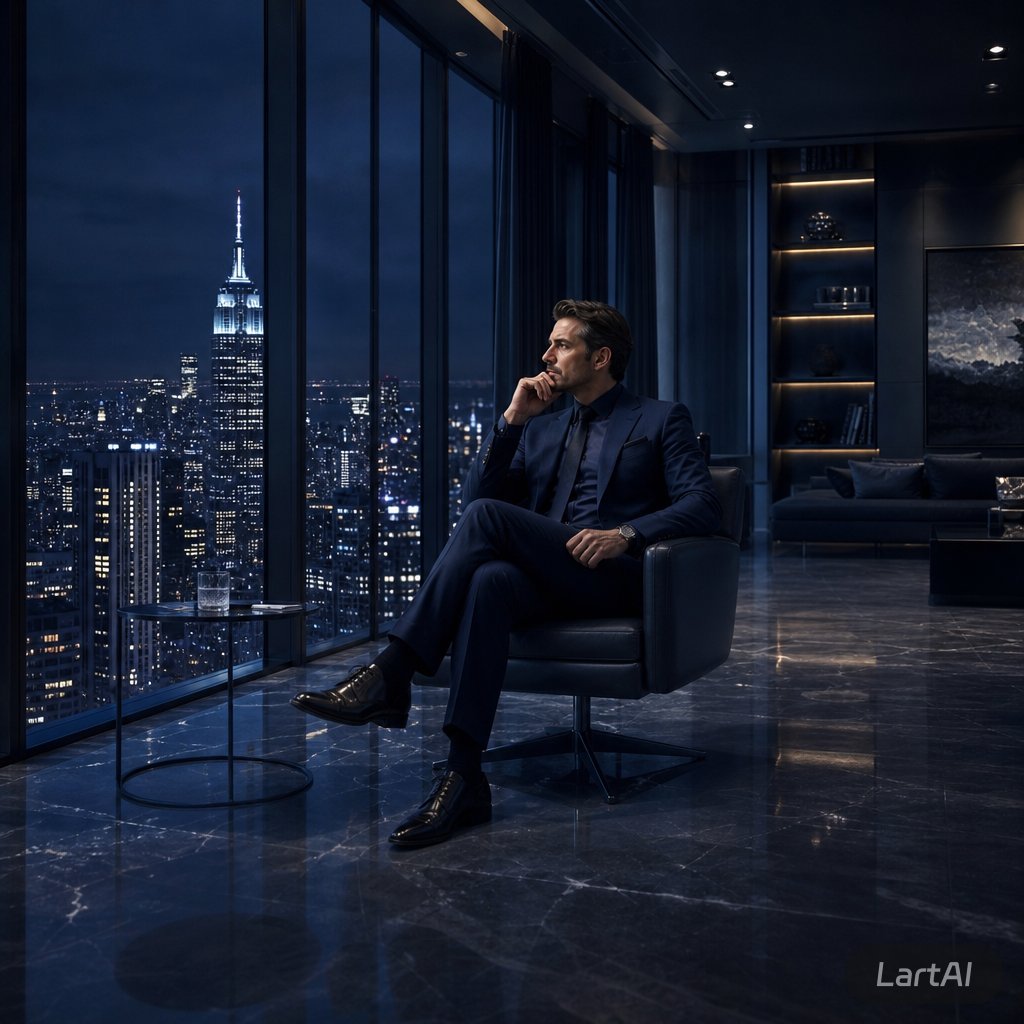 Luxury Penthouse Executive at Night preview image
