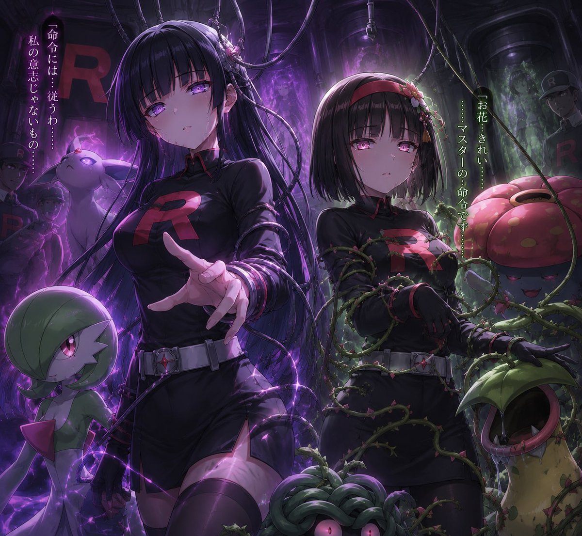 Dark Pokémon Art Style preview image