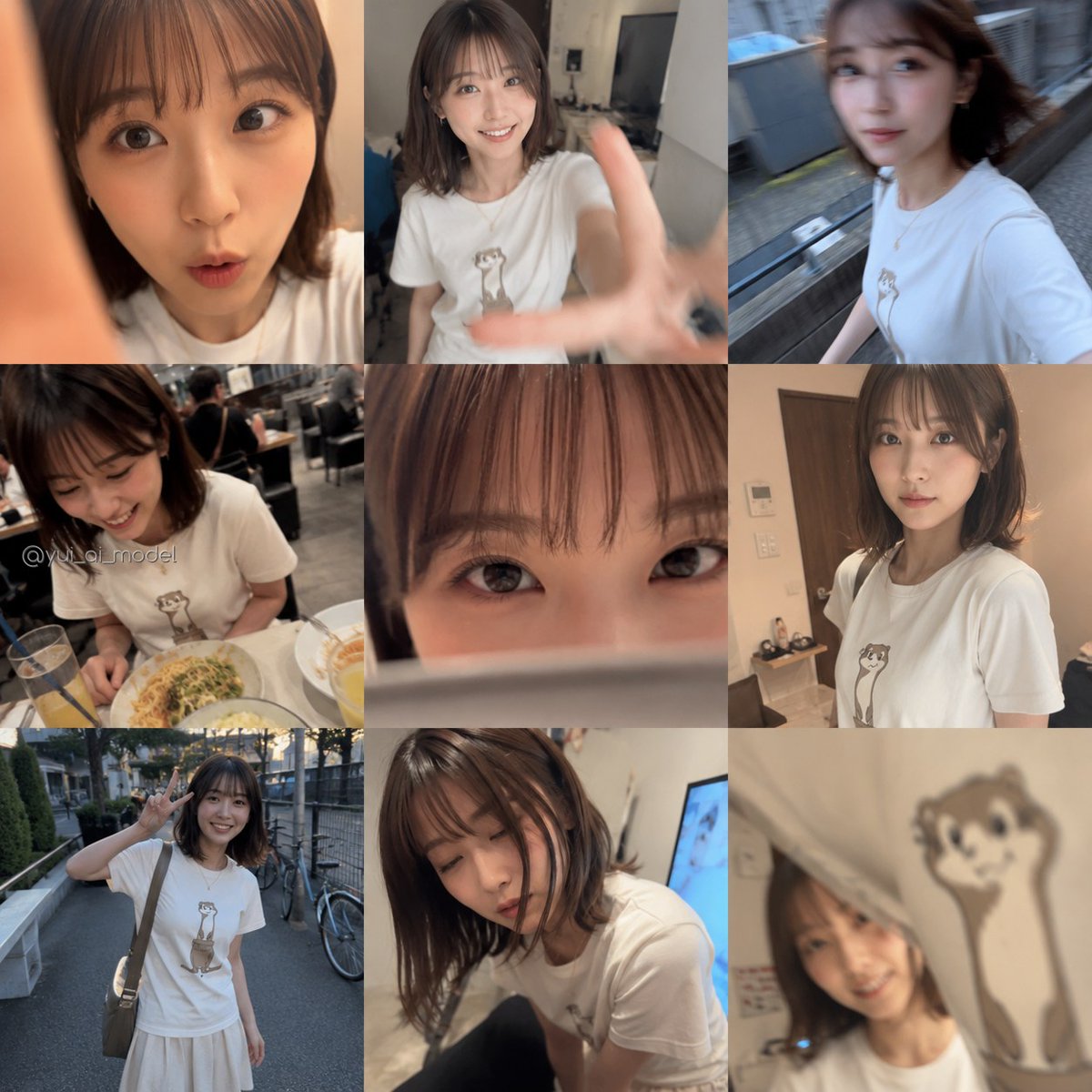 Realistic Camera Roll Outfit Collage preview image