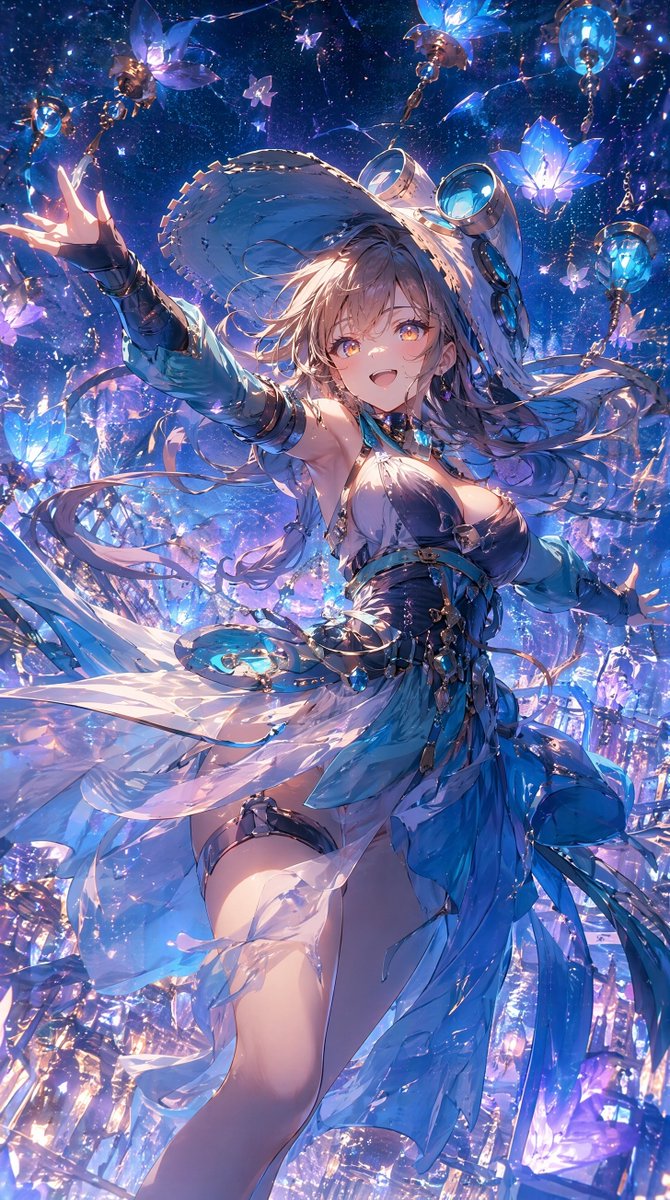 Celestial Blue Fantasy Dancer preview image