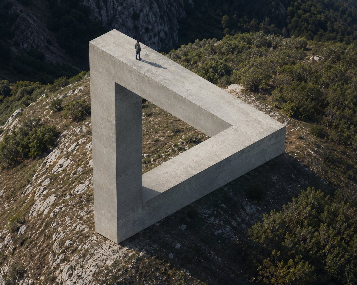 Penrose Impossible Triangle Structure preview image