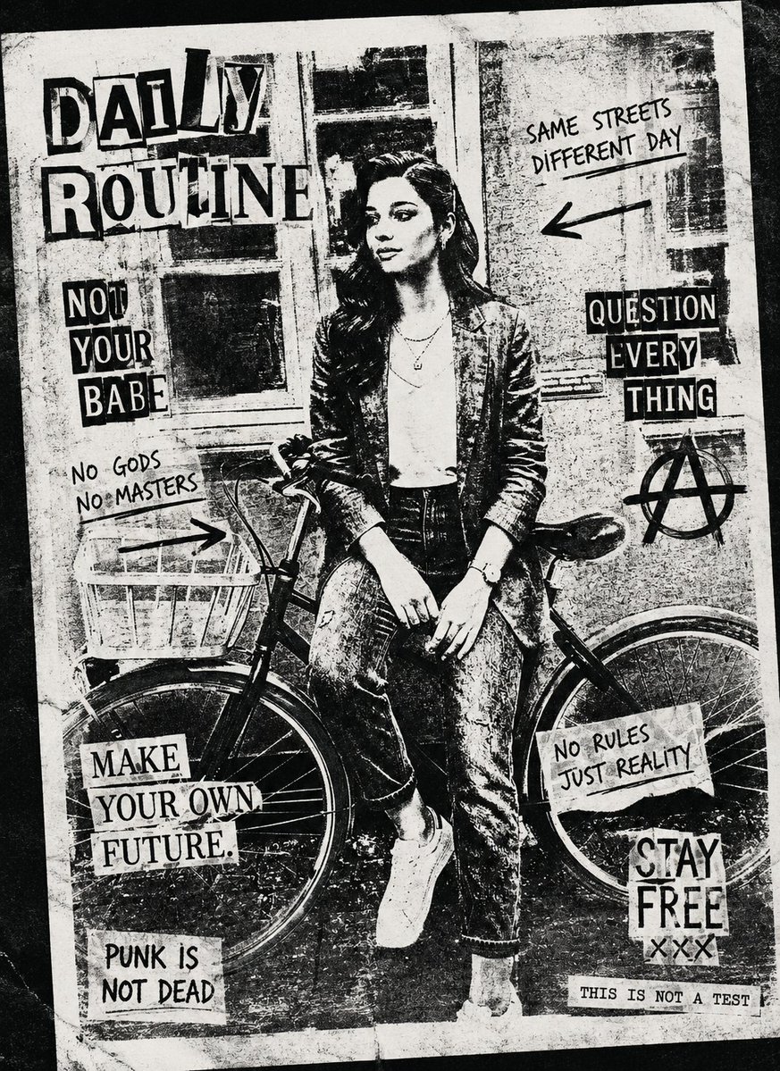 Black and White Xerox Zine Effect preview image