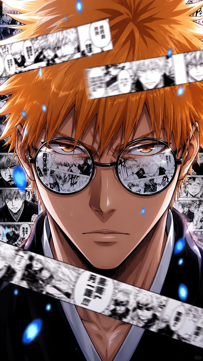 Bleach Style High-Impact Manga Poster preview image