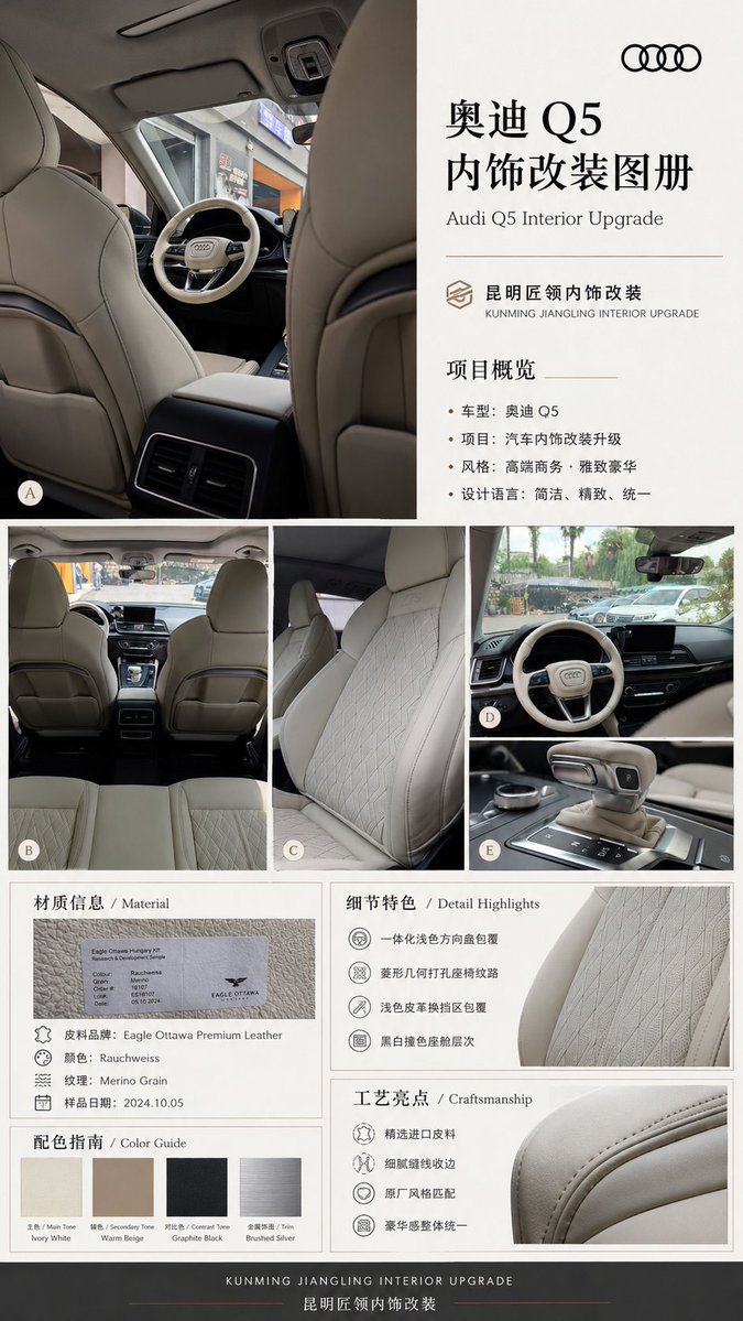 Audi Q5 Interior Upgrade Brochure preview image