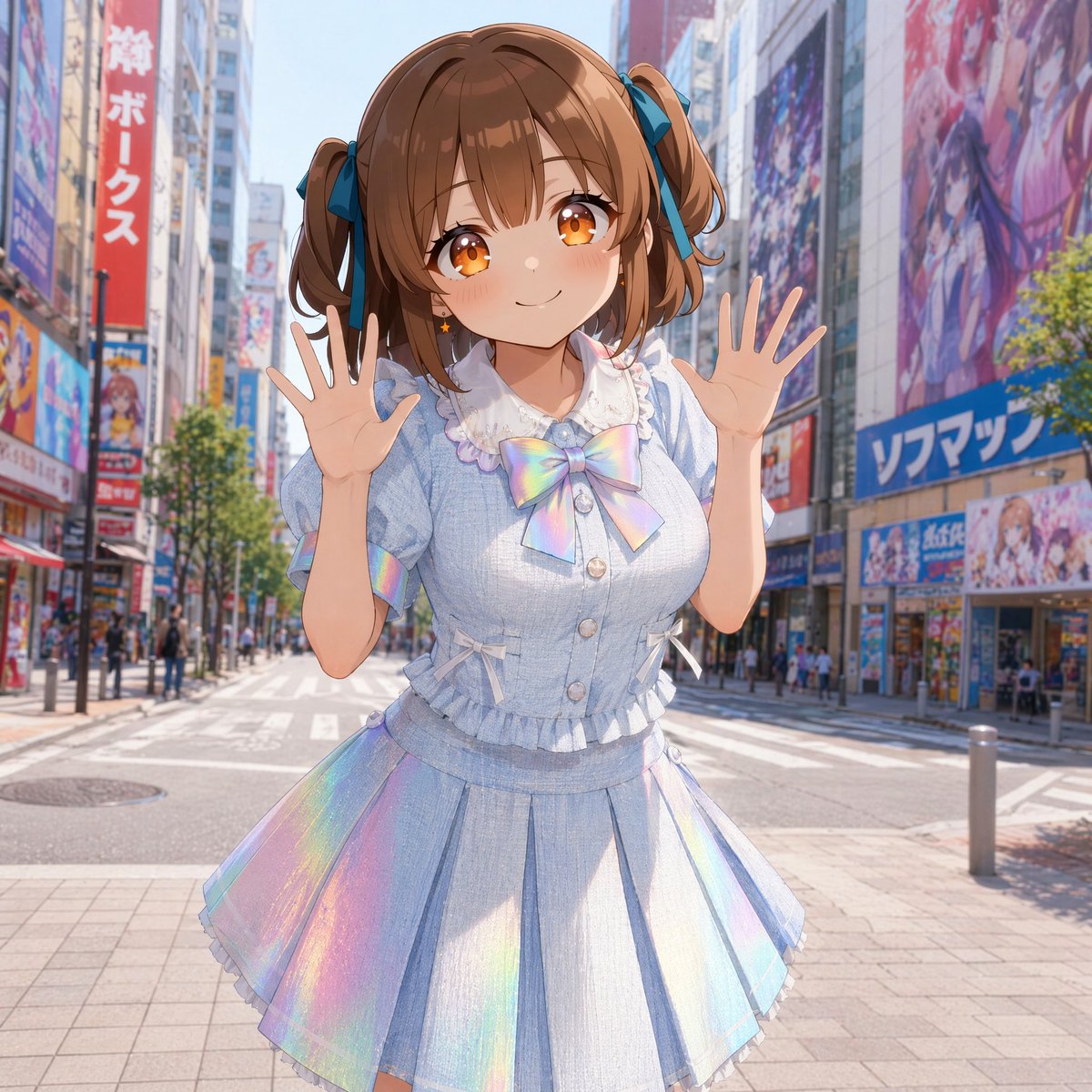 Censored Idol Girl in Akihabara preview image