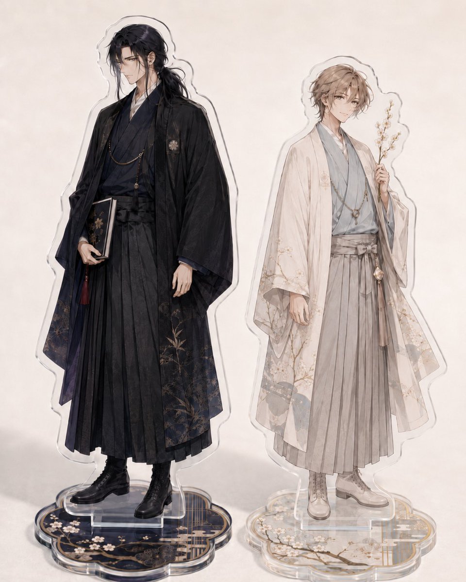 Two Kimono Acrylic Standee Characters preview image