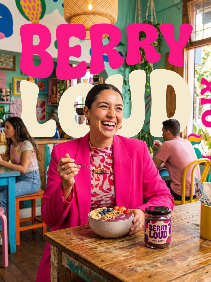 Berry Loud Food Advertisement preview image