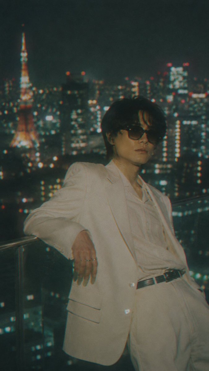 Censored Tokyo Rooftop Night Portrait preview image