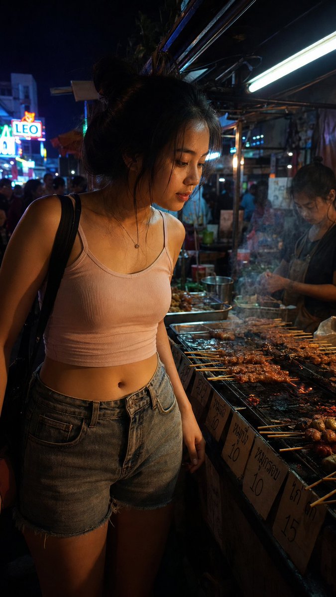 Bangkok Night Market Street Photography preview image