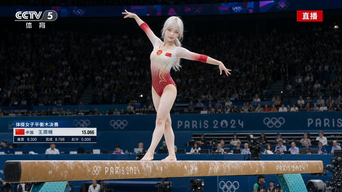 Olympic Gymnast Broadcast preview image