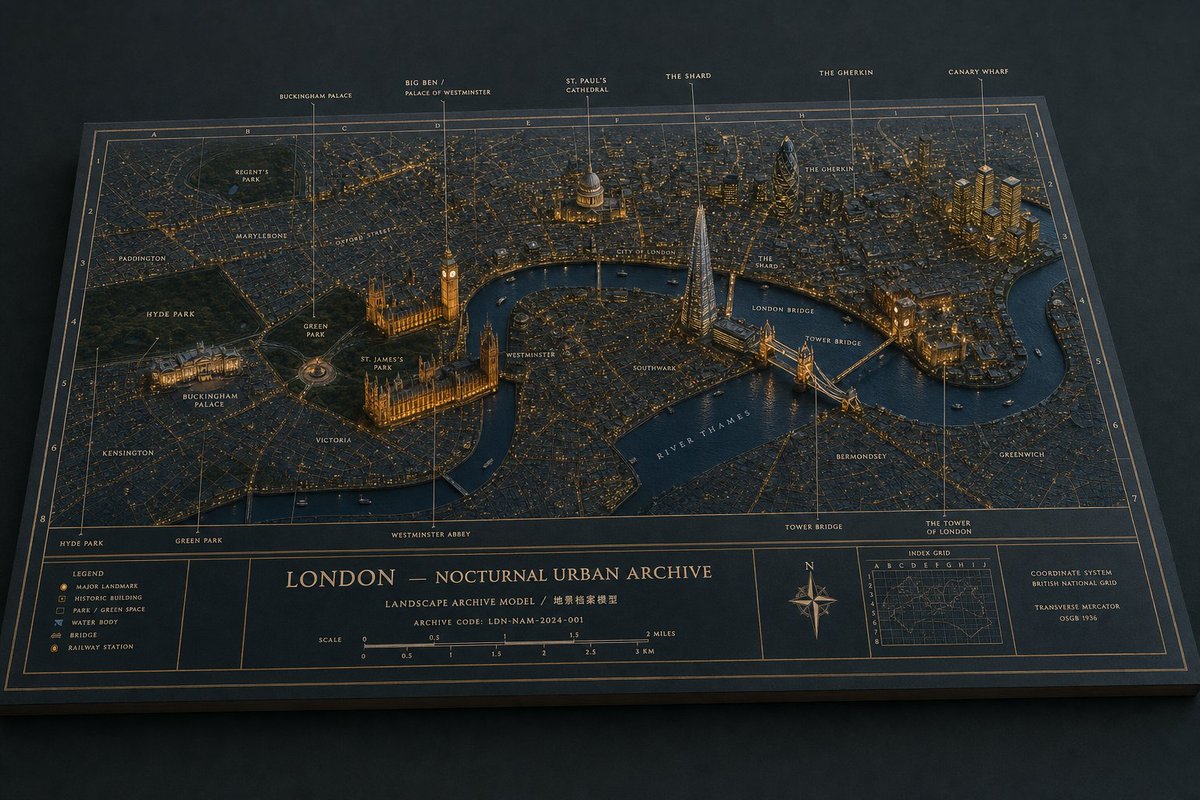London Nocturnal Urban Archive Diorama preview image
