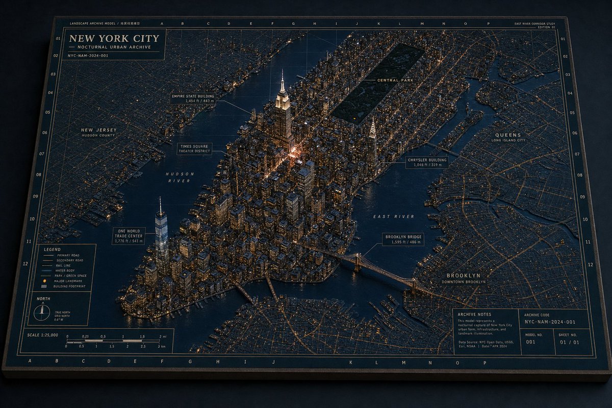 Nocturnal New York Archive Diorama preview image