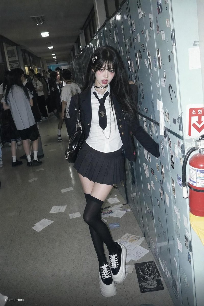 Flash Photo School Hallway Uniform preview image