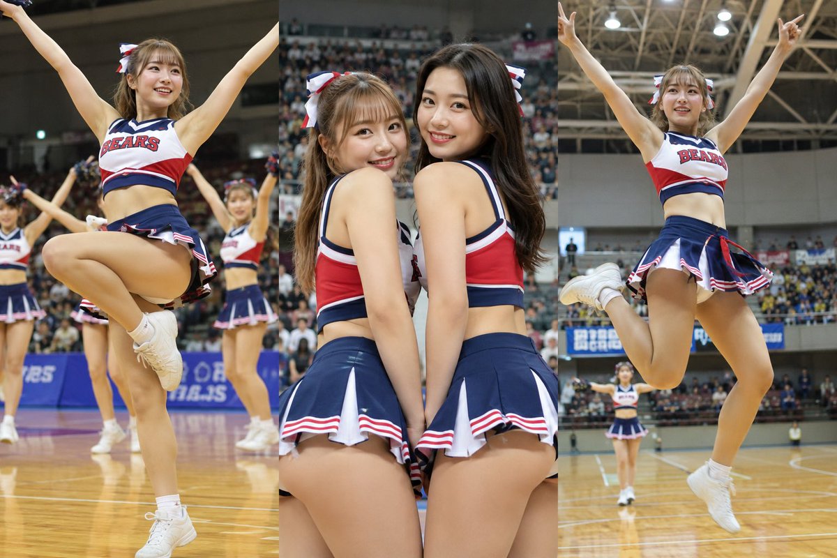 Indoor Arena Cheerleader Performance preview image