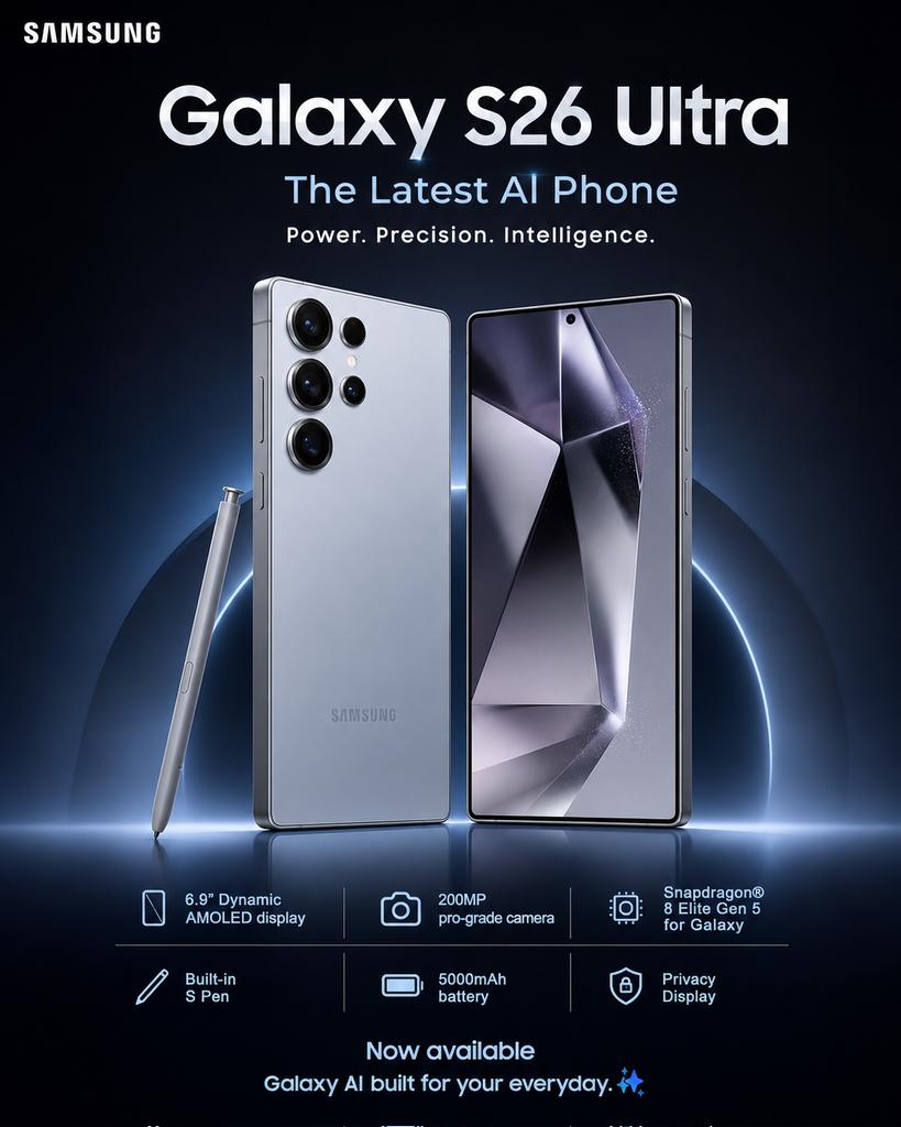 Samsung Galaxy S26 Ultra Poster preview image