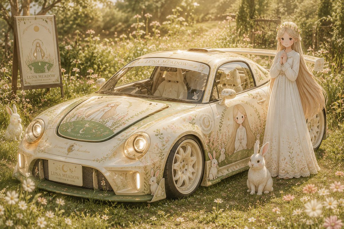 Custom Japanese Itasha Vehicle Design preview image
