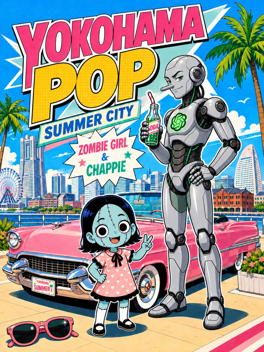 Yokohama Pop Summer Poster preview image