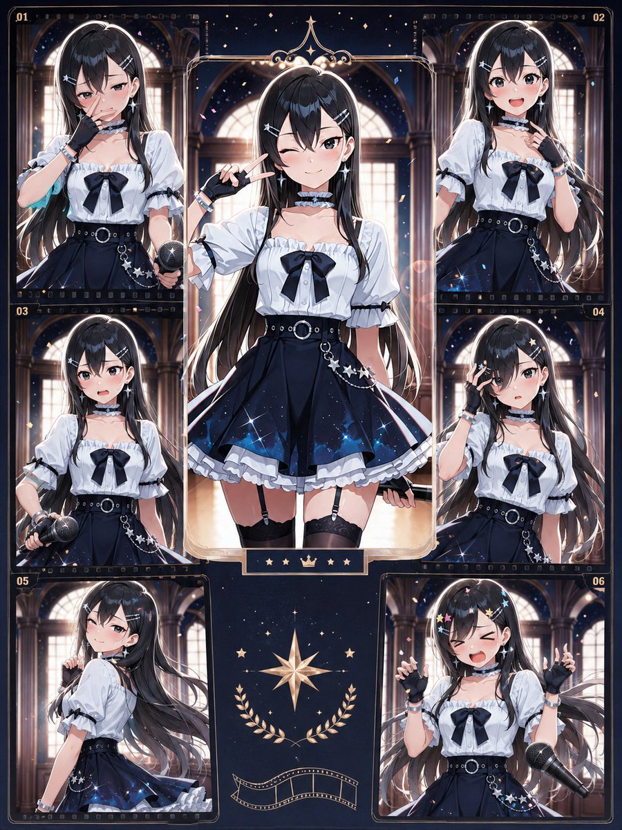 Celestial Anime Idol Collage preview image