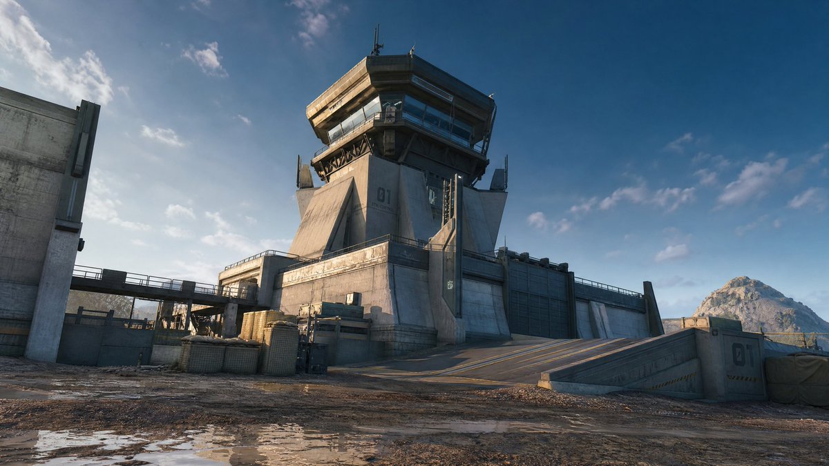 Futuristic Military Watchtower preview image