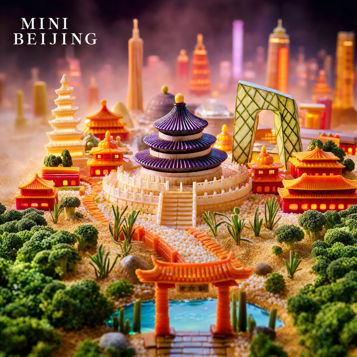 Mini Beijing Sugar Cityscape preview image