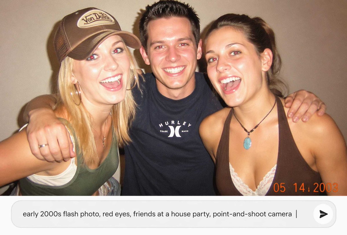 Early 2000s Party Photo UI preview image