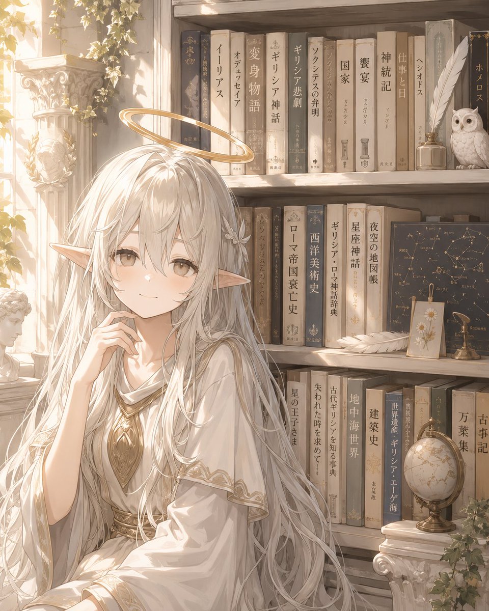 Faceless Elf Angel Library preview image