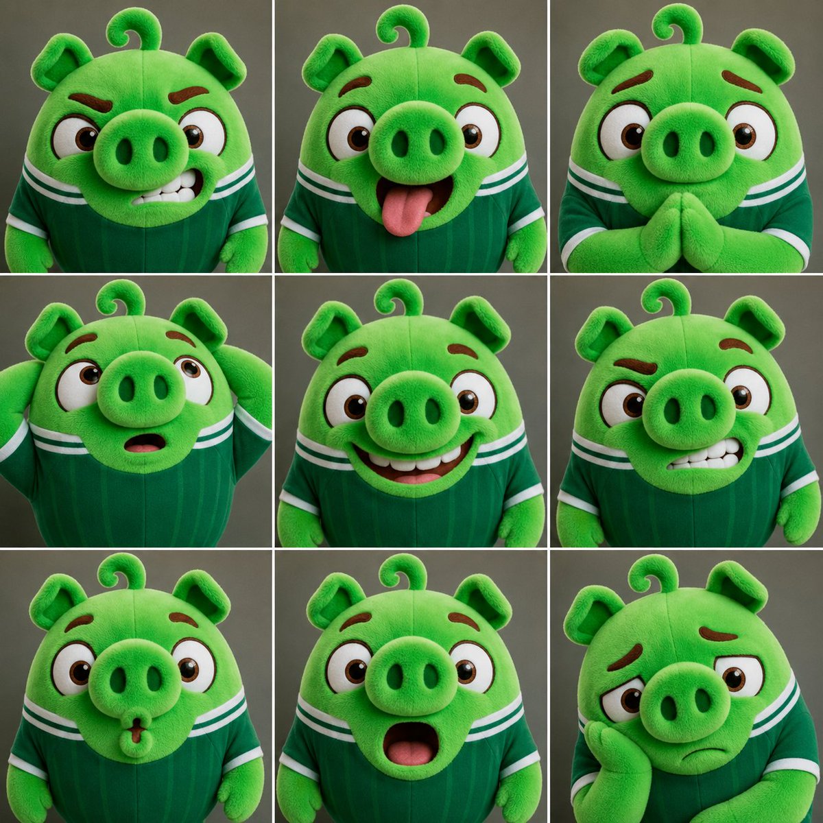 FACS Facial Expression 3x3 Grid preview image