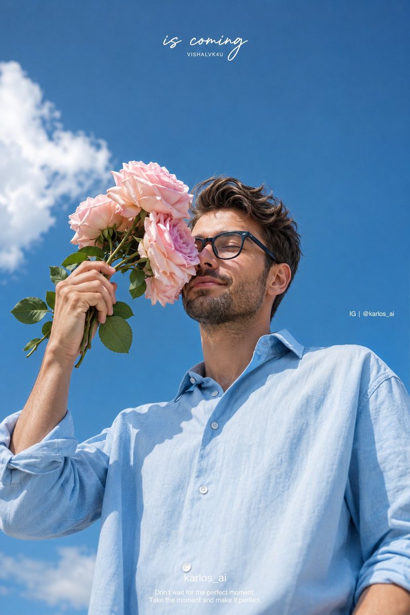 Romantic Korean Summer Portrait with Roses preview image