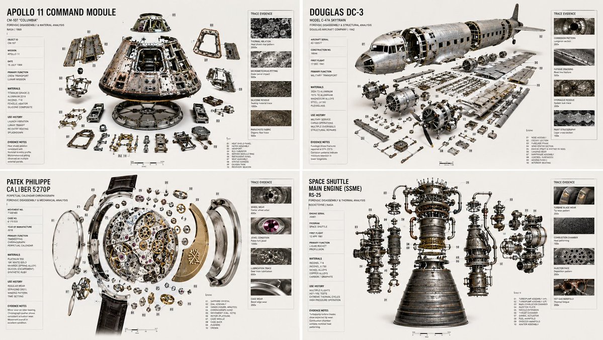 Forensic Luxury Disassembly Poster preview image