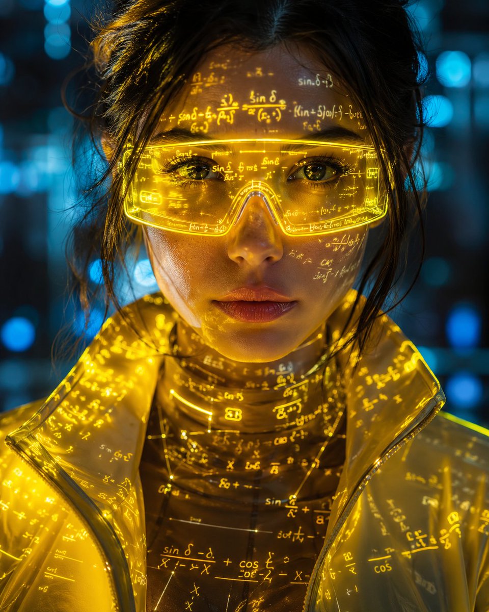 Cyber-Aesthetic Neon Portrait preview image