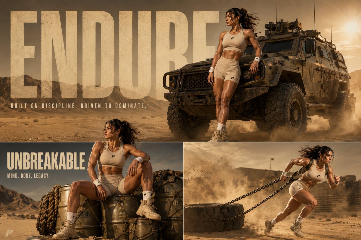 Tactical Athlete Desert Magazine Layout preview image