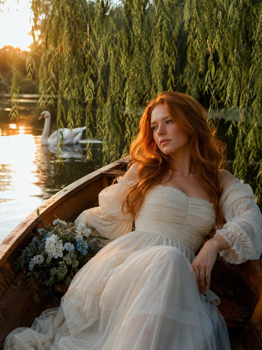 Ethereal Rowboat Pastoral Fairytale preview image