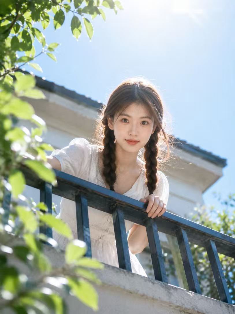 Summer Balcony Film Portrait preview image