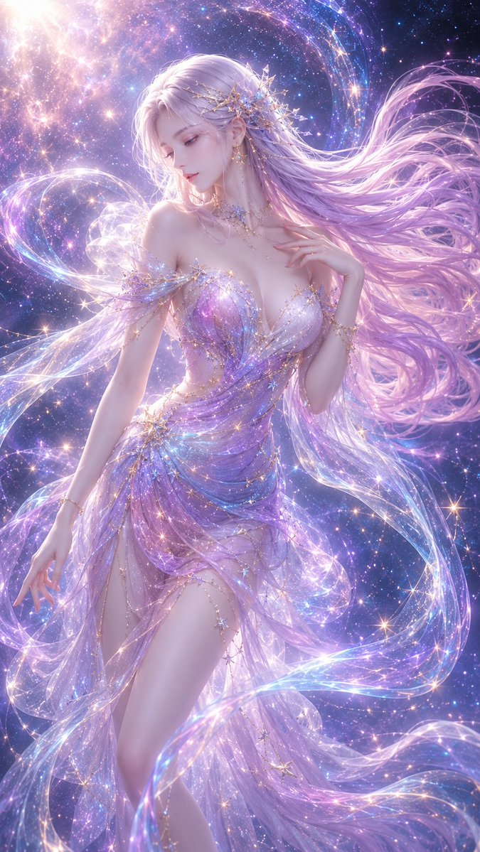 3D CG Ethereal Starry Fairy preview image
